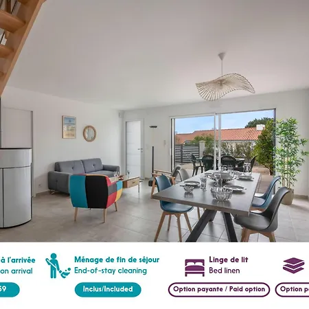 Maison Recente A 500m De La Pour 5 * Pornic