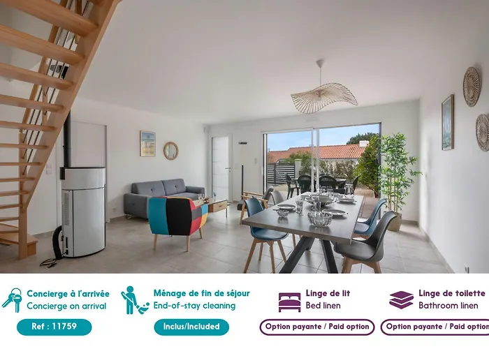 Maison Recente A 500m De La Pour 5 * 포르닉